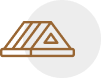 beam structure icon representing ceiling framing